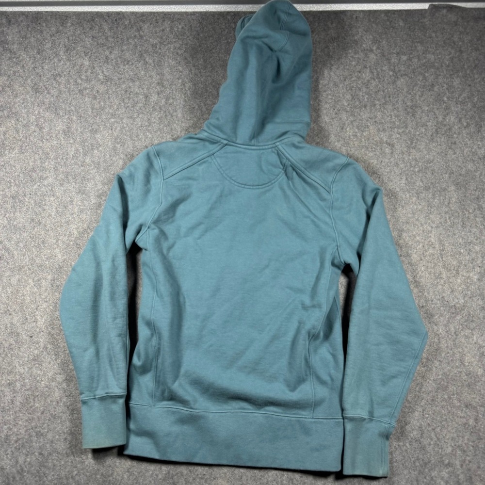 American Giant Classic Full Zip Hoodie Mens Small Teal Blue Made in USA Cotton - Picture 2 of 10